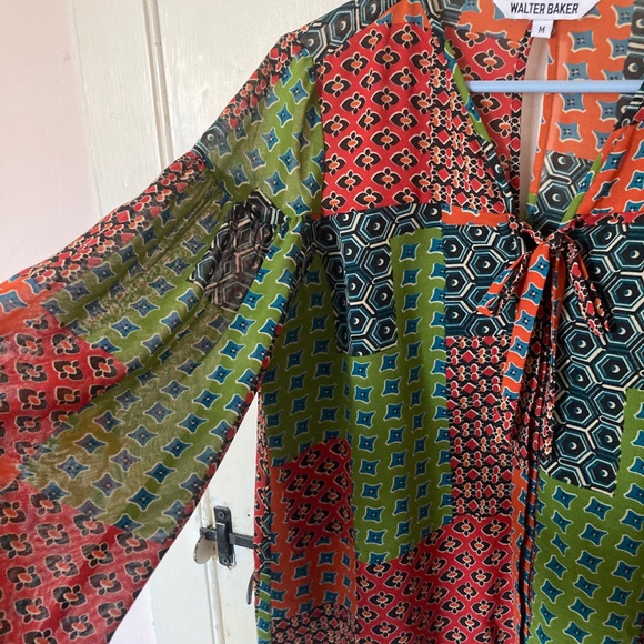 Walter Baker Tie Neck Blouse - Picture 4 of 7